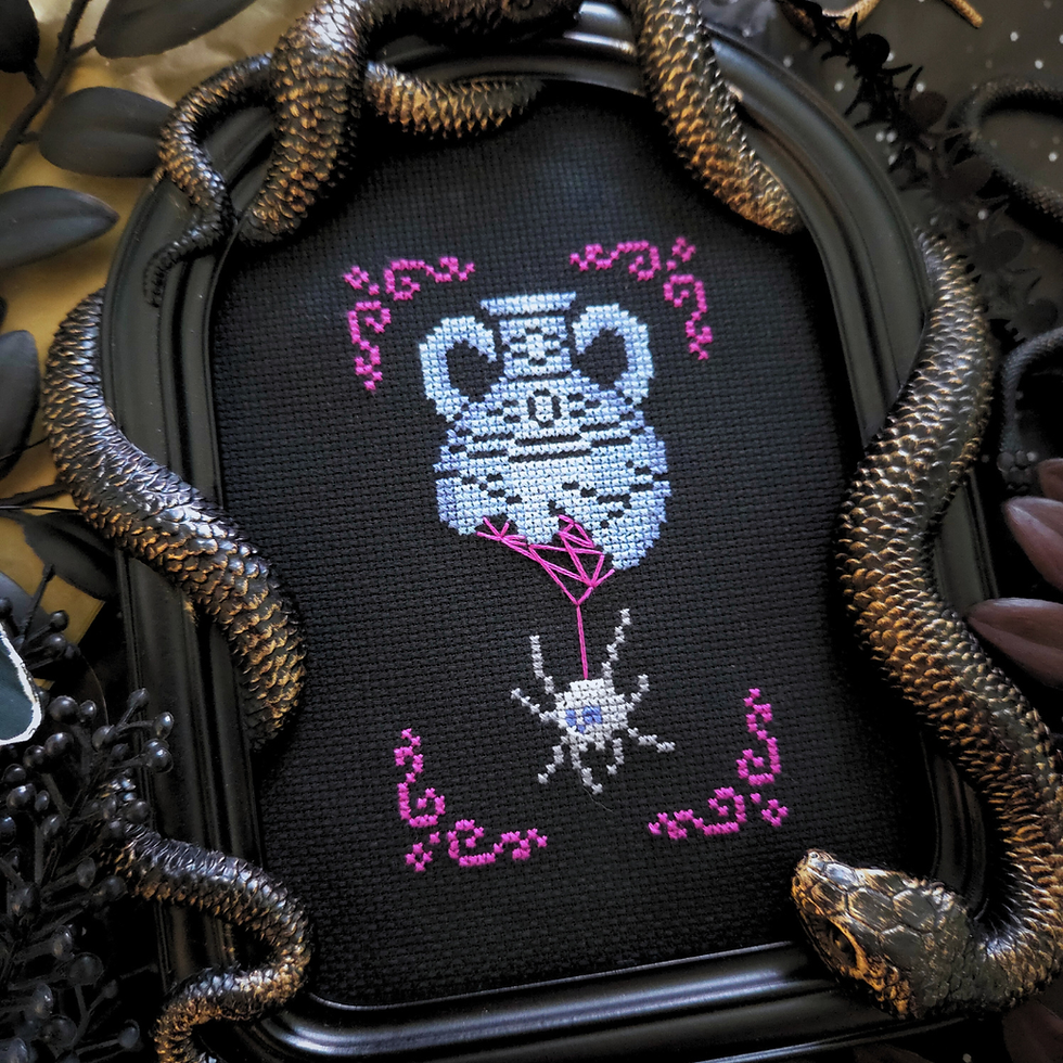 Thumbnail: Broken | Cross Stitch Pattern