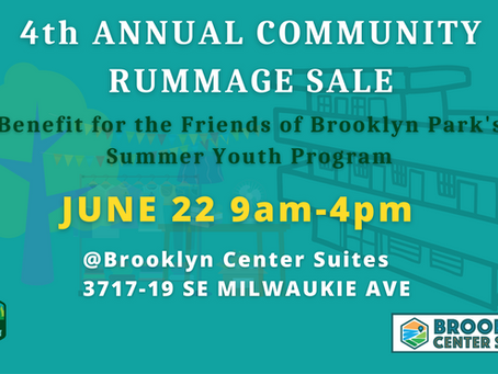 4th Annual Community Rummage Sale - Saturday - June 22nd