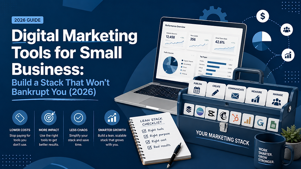 Digital Marketing Tools for Small Businesses in 2026