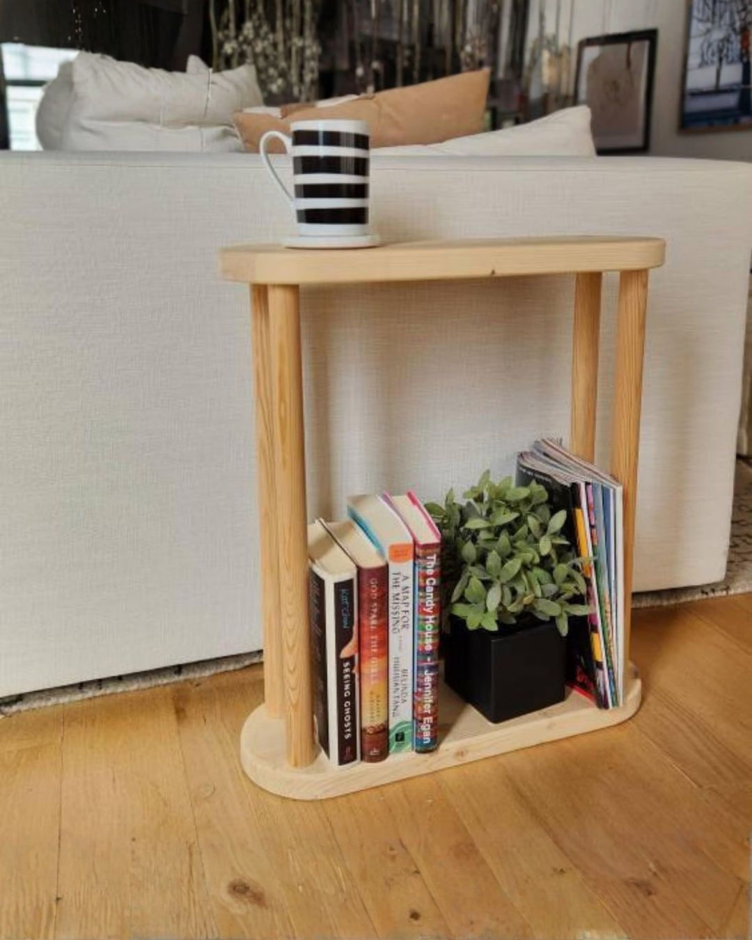 Masif Ahşap Yan ve Orta Sehpa Salon Yatak Odası Komodin Koltuk