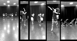 Red Stains rehearsal