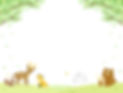 子ども向け動物イラスト背景