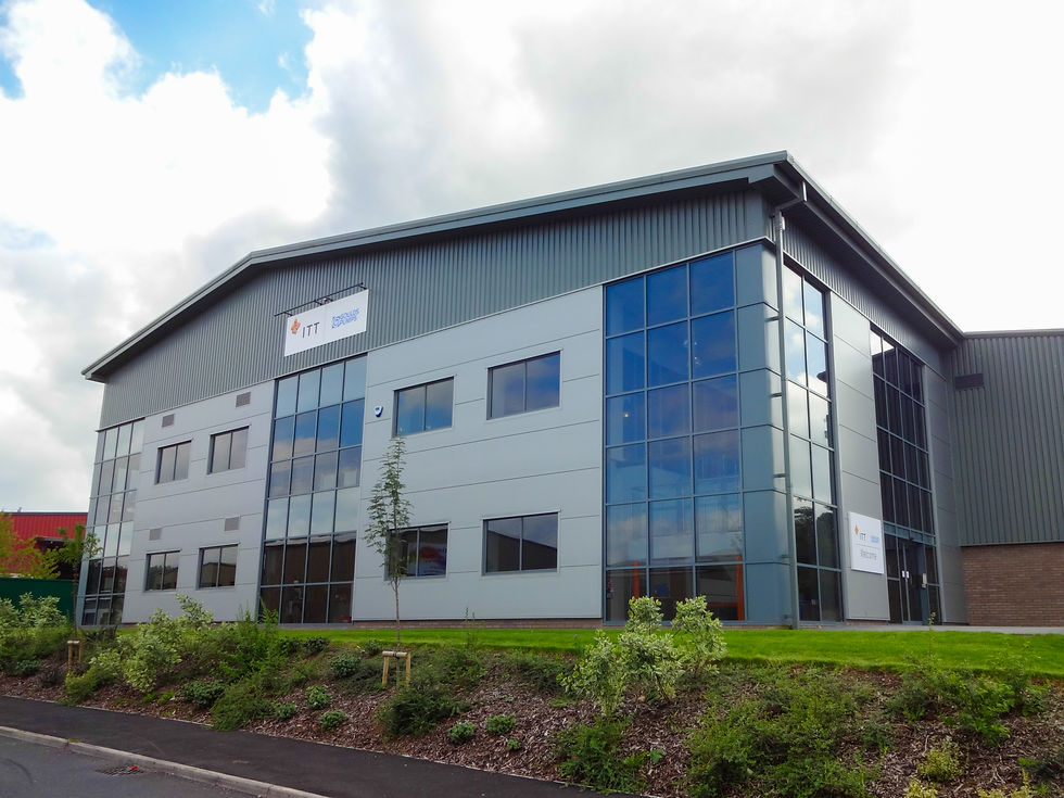 Large 2 Storey Commercial Development featuring office areas and large open plan glazed reception area