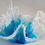 Thumbnail: Resin Art Bowl/Vase Ocean or water themed