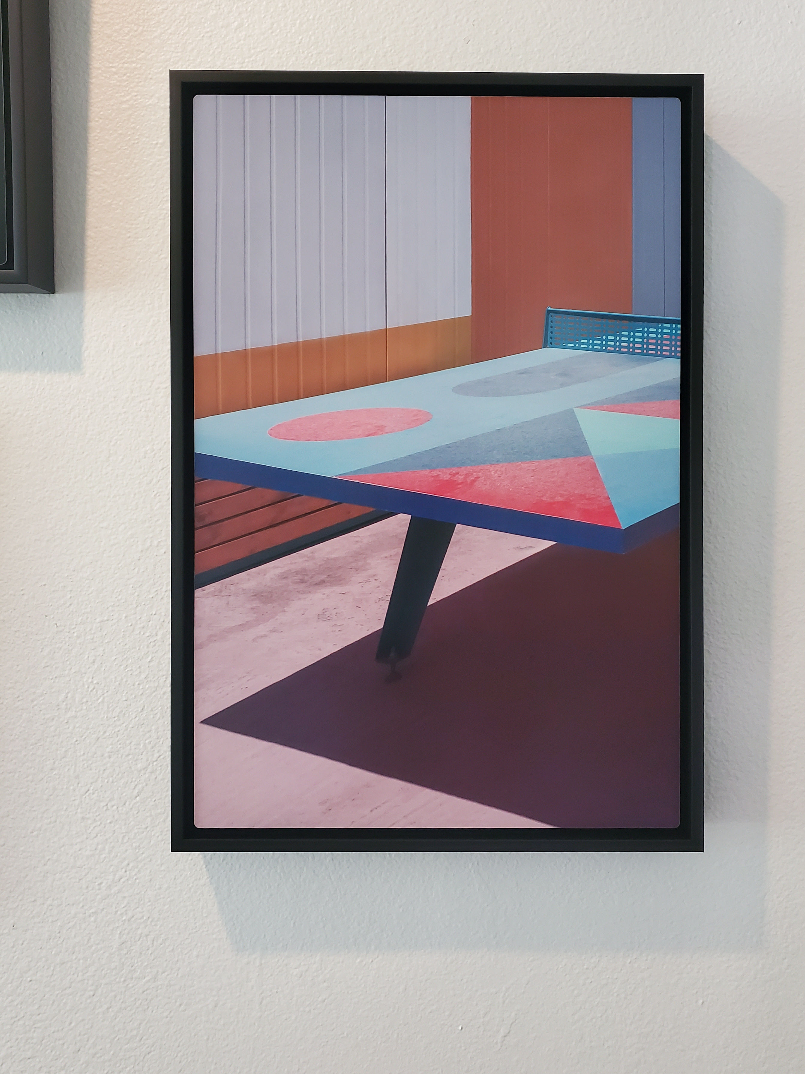 Artist Tree display - Pong - Framed Metal Print