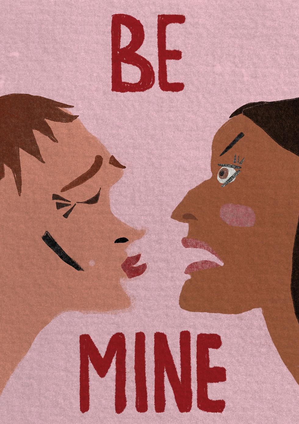 Coco The Illustrator - valentines card design