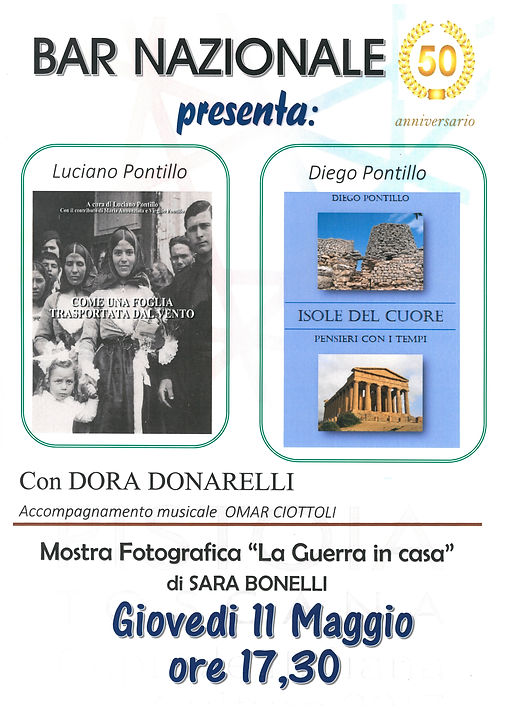 "Come una foglia trasportata dal vento" Luciano Pontillo, Pistoia