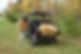DRR USA's Electric UTV EV Pathfinder dumping hay using a hydrolic dump bed
