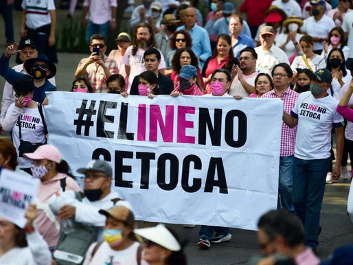 Lista marcha contra plan B de AMLO en 100 ciudades; El INE no se toca