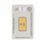 Thumbnail: Gold bar in assay card with visible text, Sc Gold