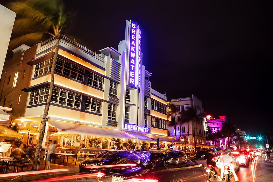 Ocean Drive. Miami landscape photography — Found in Miami GMCVB campaign by Mauricio Candela