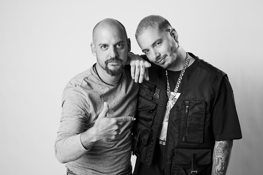 Celebrity photographer Mauricio Candela behind the scenes with J Balvin — advertising campaign production Miami