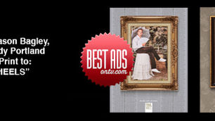 Frame on wheels: Candela’s print ad recognized as Best Worldwide by BestAdsOnTV