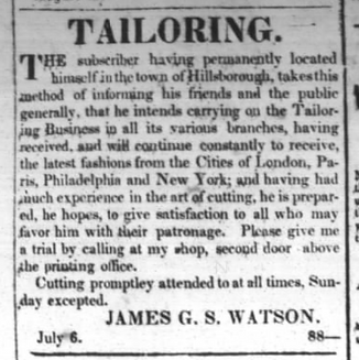 James Watson tailor 10-9-1845.png