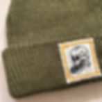 Thumbnail: Fast Doll skull label knit beanies