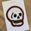Thumbnail: Full color skull chenille chainstitched patch