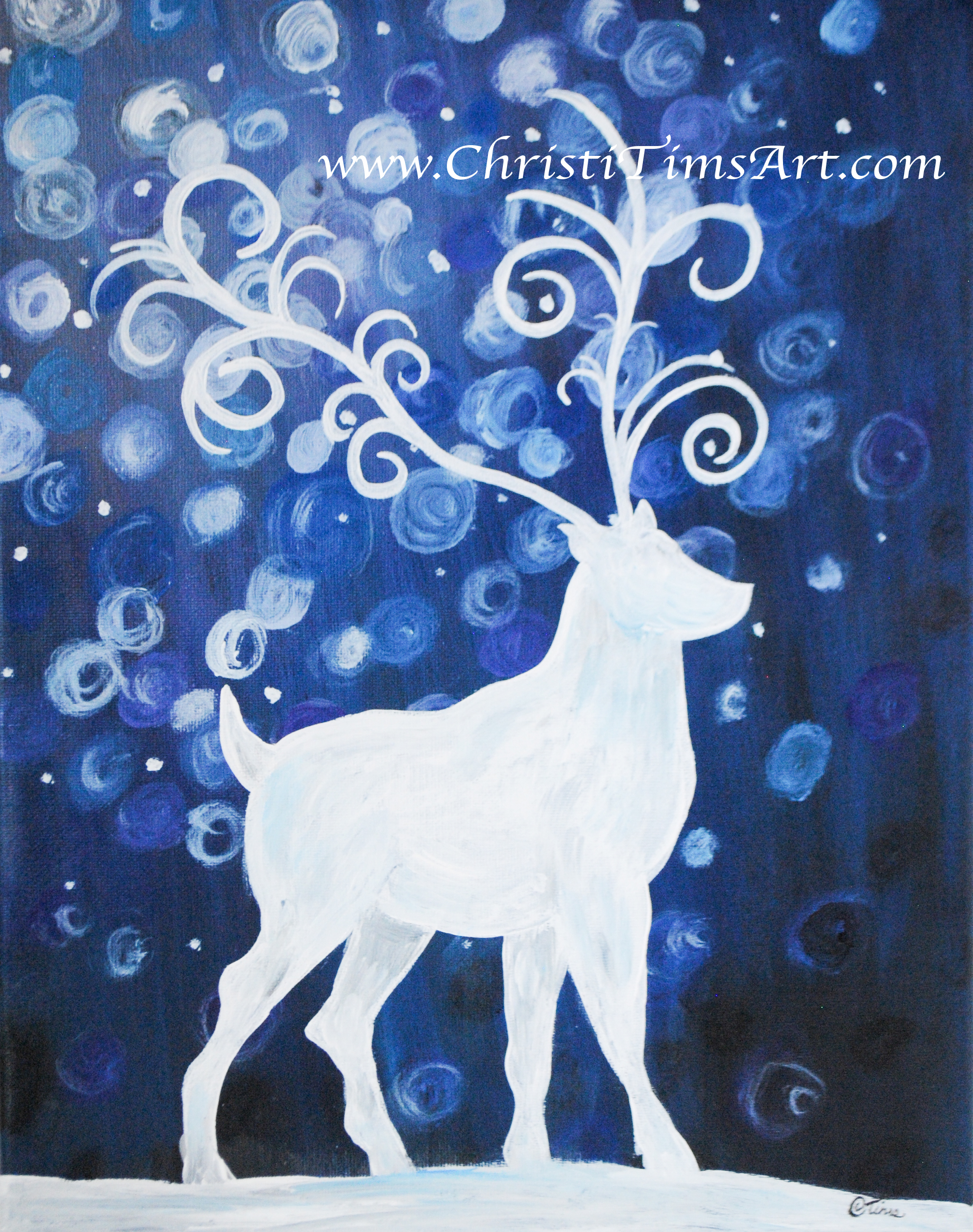 Reindeer by Christi Tims