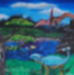 Dino Days Painting