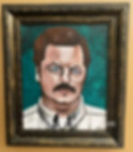 Ron Swanson by Christi Tims