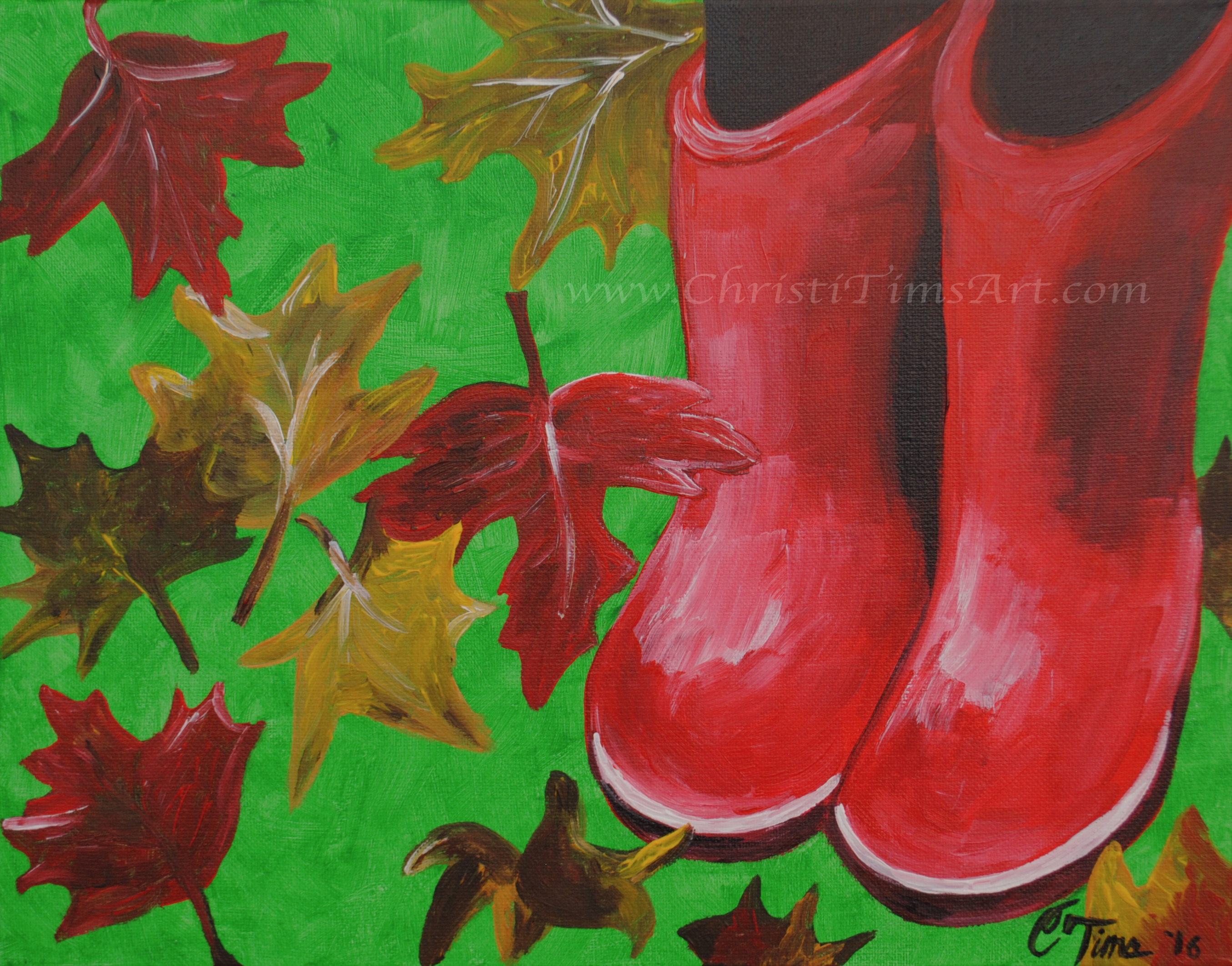 These Boots Christi Tims Art