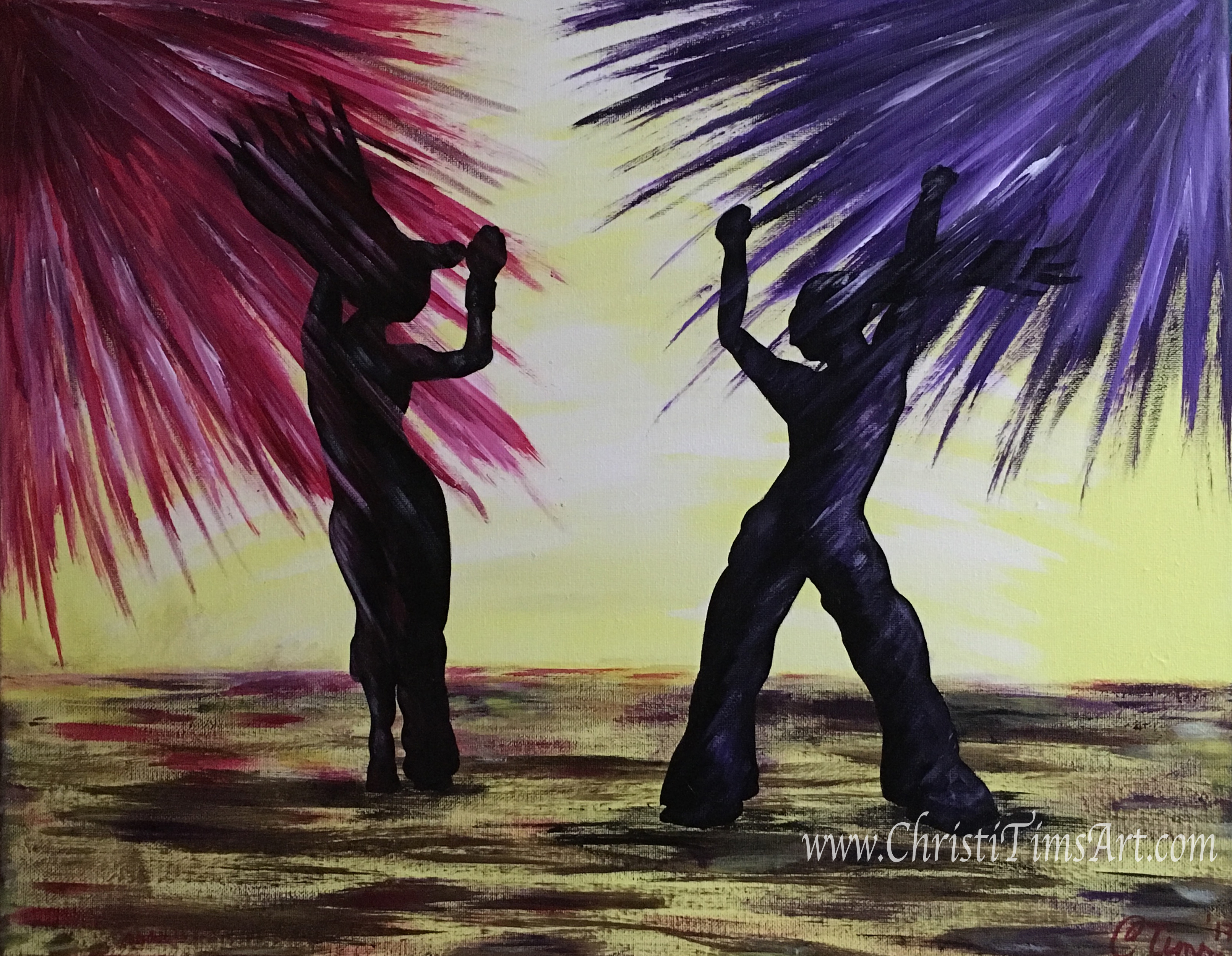 Zumba Paint Night Christi Tims Art