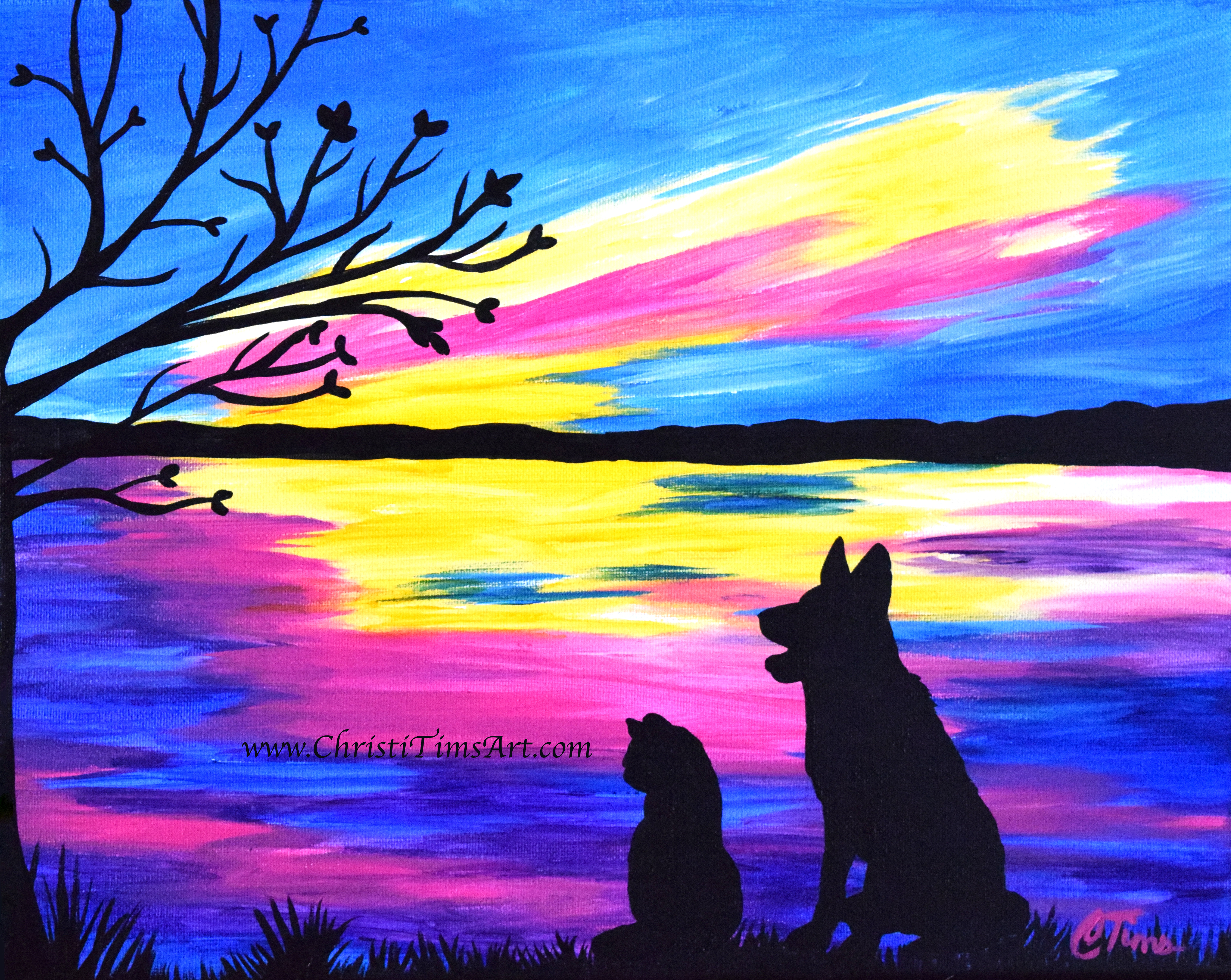 By the Lake by Christi Tims