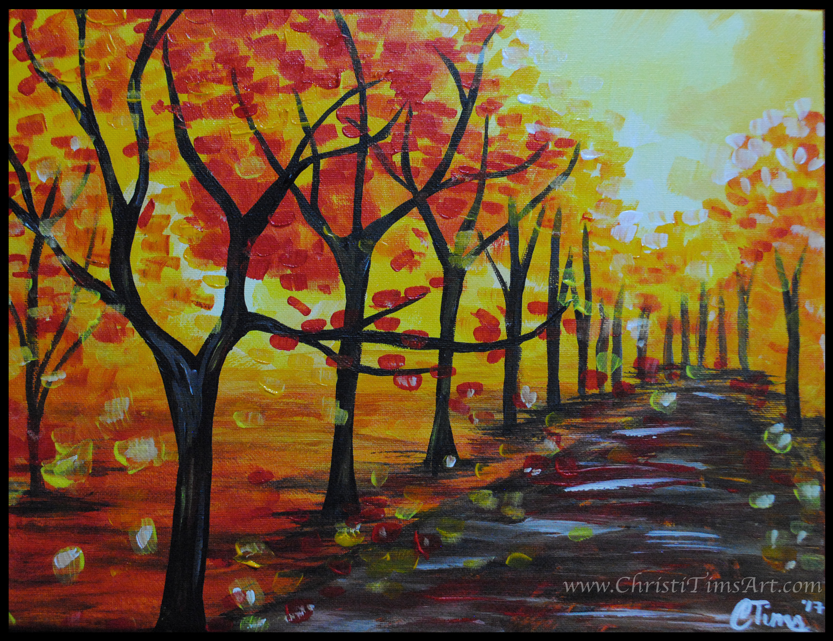 Autumn Walk by Christi Tims