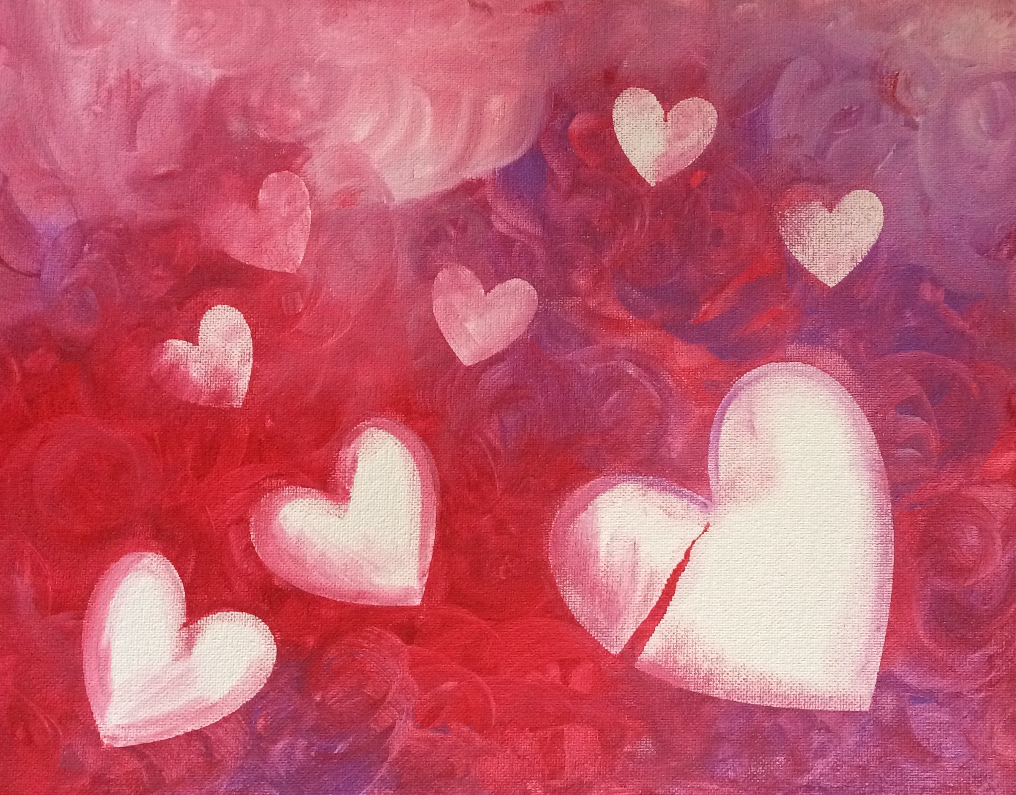 Shapes of Love by Christi Tims Art