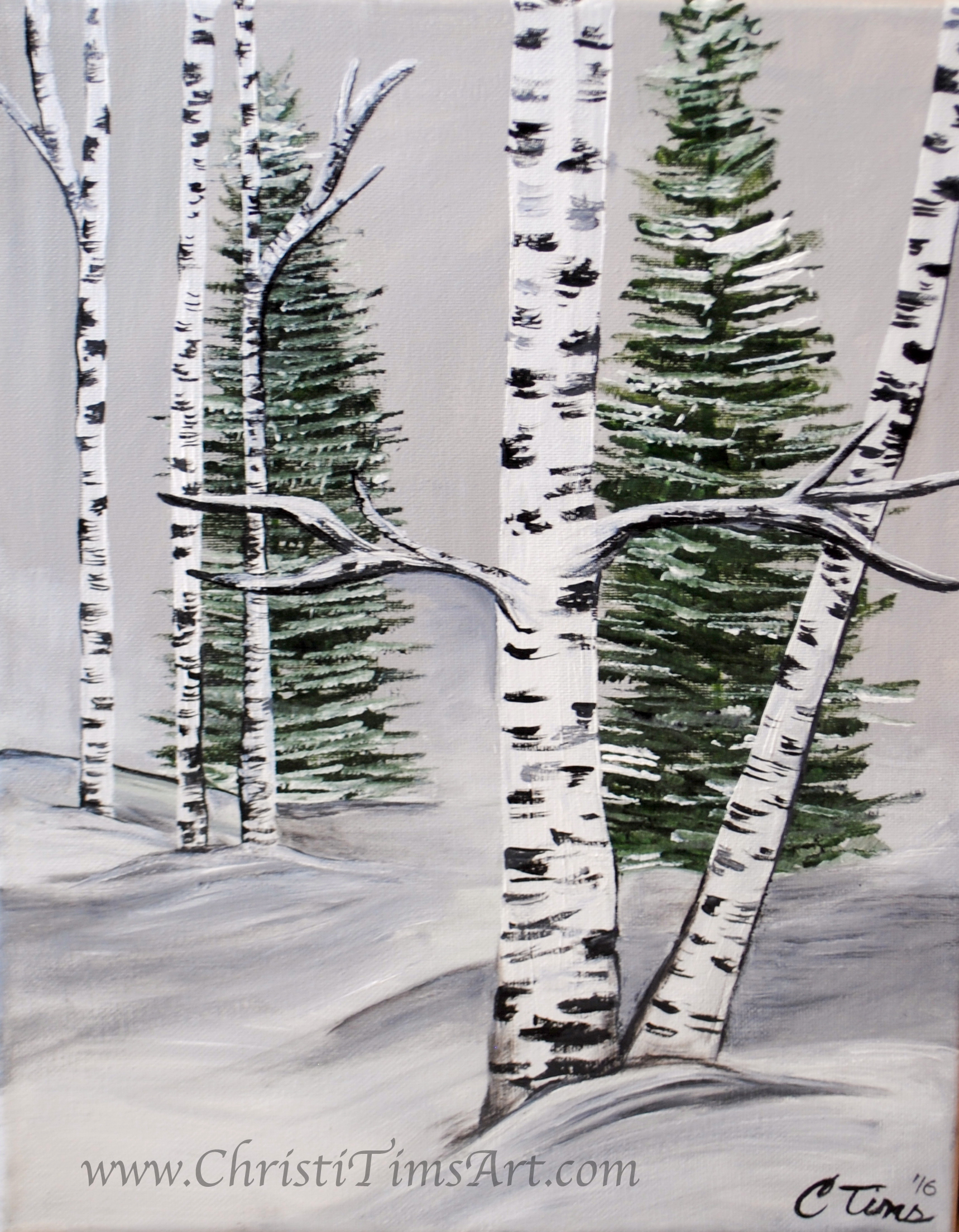 Winter Calm Christi Tims Art