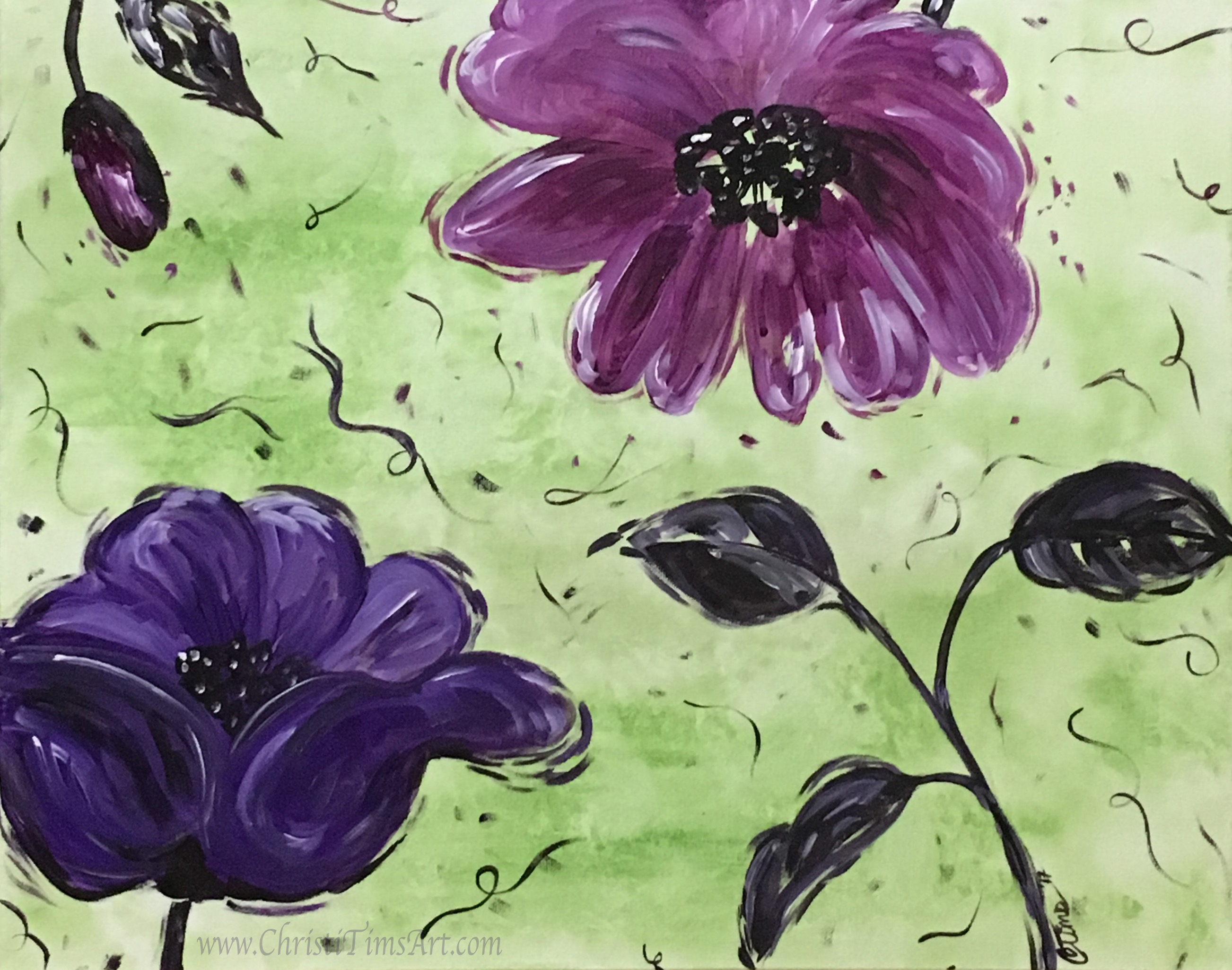 Free Flowers by Christi Tims