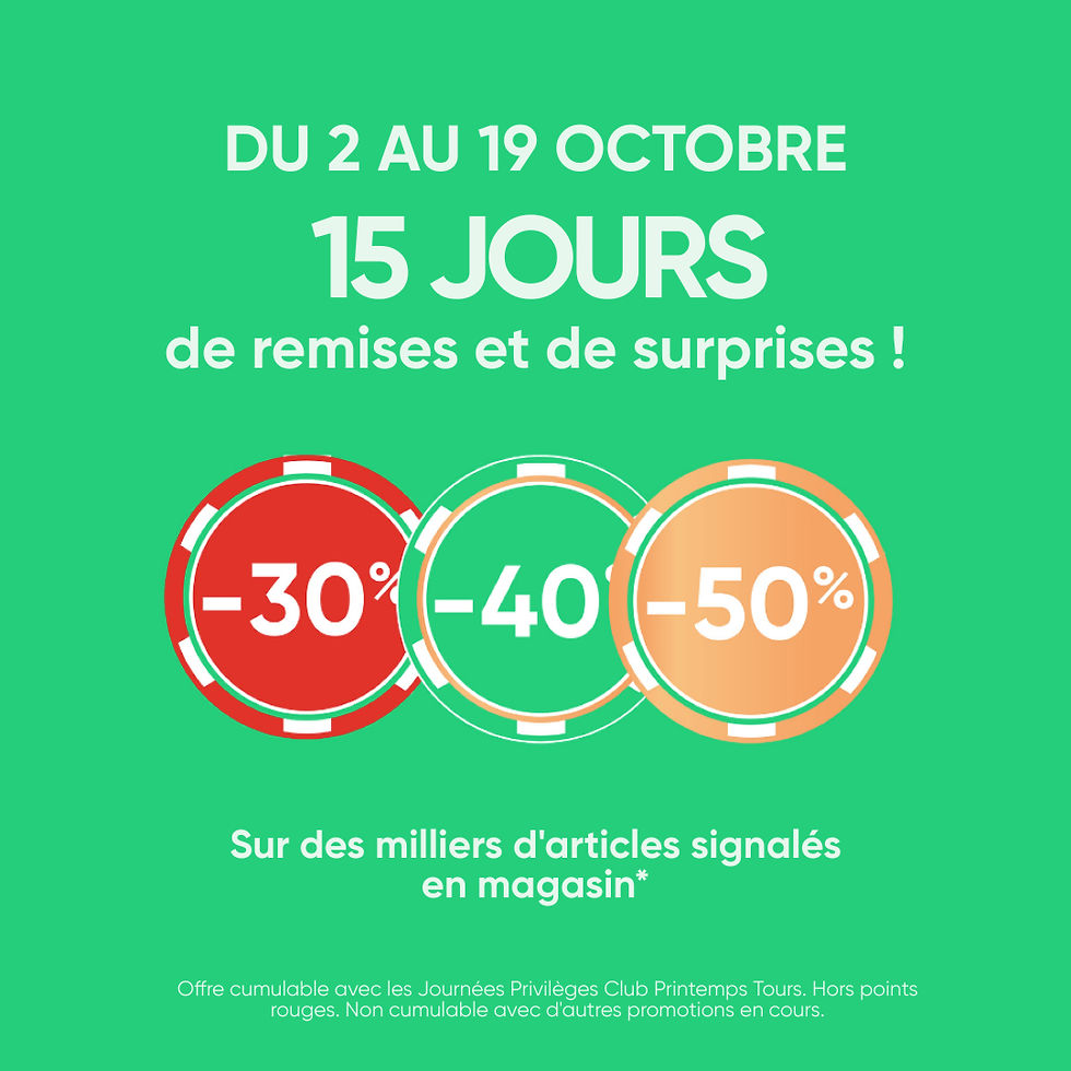 Jackpot ! Au Printemps