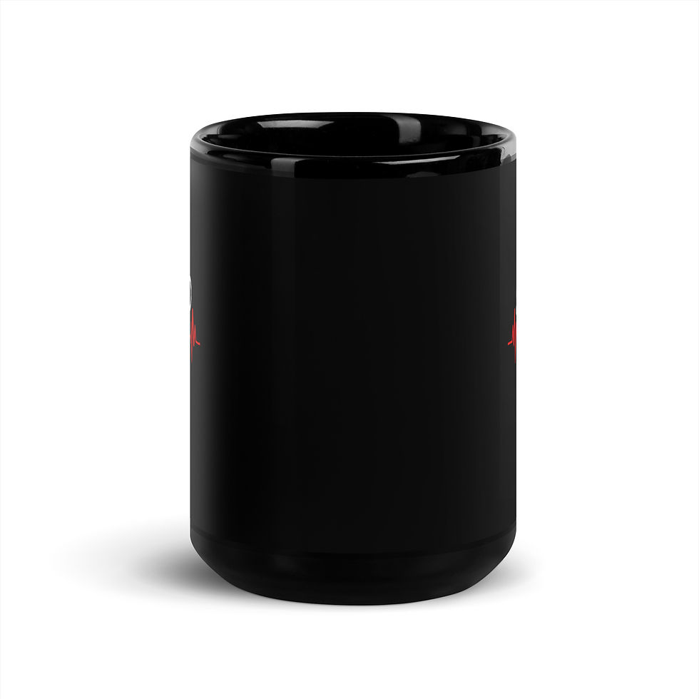 Thumbnail: Shred Is Life Black Glossy Mug