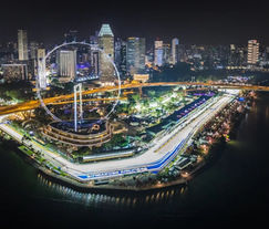 Singapore f1 night scene