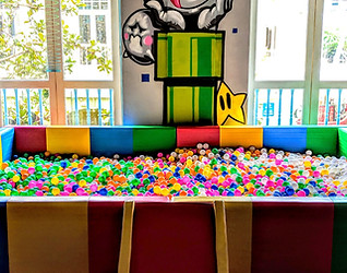 giant ball pit rental singapore corporate family day