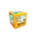 featuring yellow color small and compact claw machine allowing an all view on the claw machine