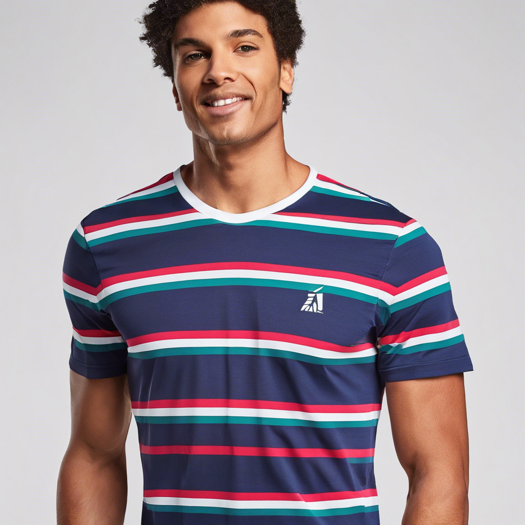 Sporty Striped Tee