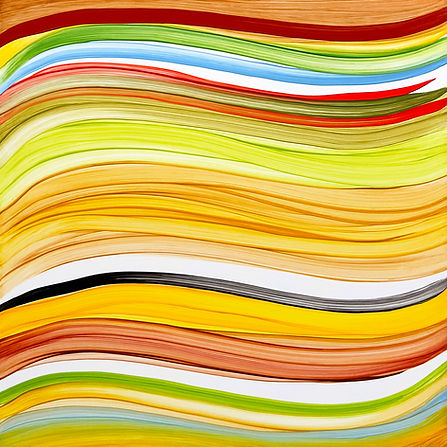 Wavefield #356, after a Palette by Hildegard von Bingen, 2026, 12_ x 12_, 30cm x 30cm, oil