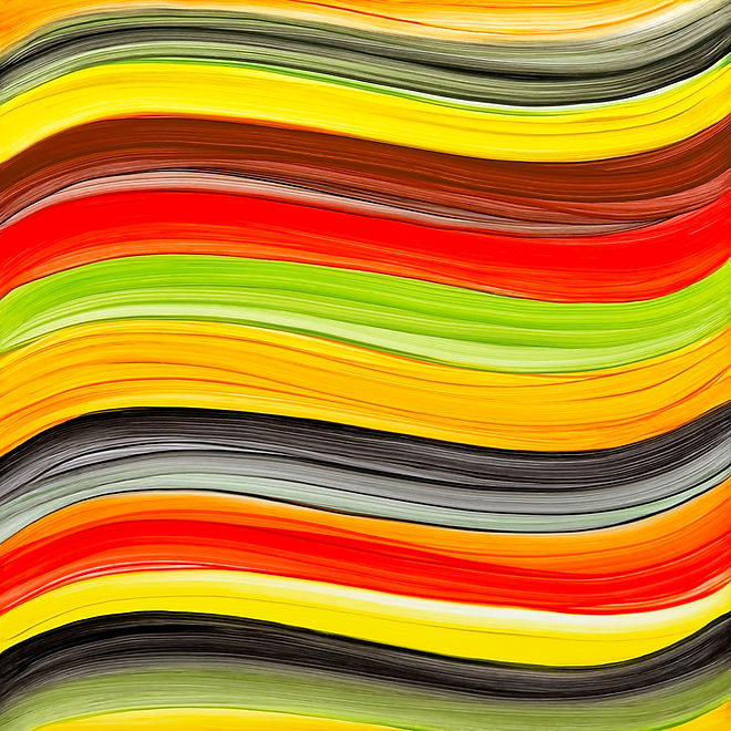 Wavefield #368, after a Palette by Facundus, 2026, 12_ x 12_, 30cm x 30cm, oil on board_S.