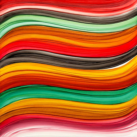 Wavefield #263, after Palettes by Prehistoric Cave Paintings. 2025, 12_ x 12_, 30cm x 30cm