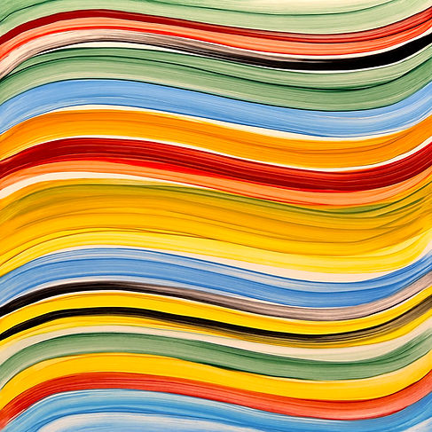 Wavefield #361, after a Palette by Hildegard von Bingen, 2026, 12_ x 12_, 30cm x 30cm, oil