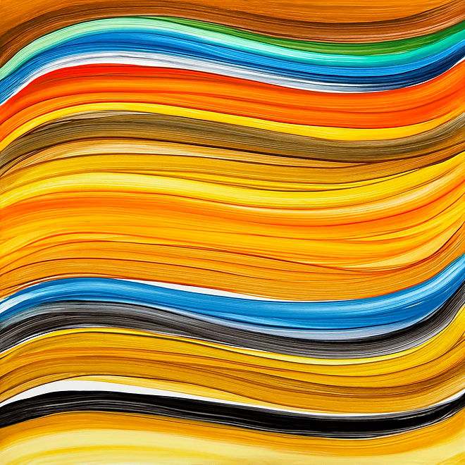 Wavefield #358, after a Palette by Hildegard von Bingen, 2026, 12_ x 12_, 30cm x 30cm, oil