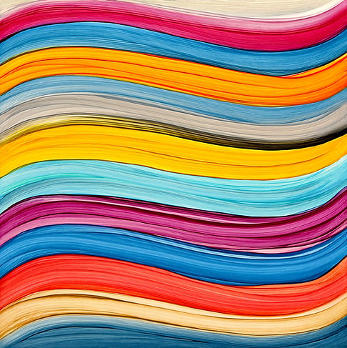 Wavefield #337, after a Palette by Benozzo Gozzoli, 2026, 12_ x 12_, 30cm x 30cm, oil on b