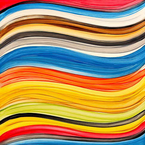 Wavefield #355, after a Palette by Hildegard von Bingen, 2026, 12_ x 12_, 30cm x 30cm, oil
