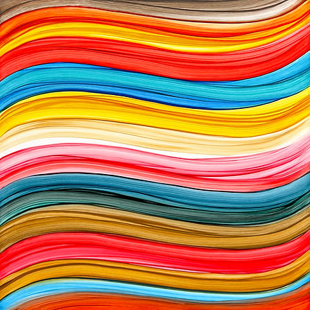 Wavefield #377, after a Palette by Bartolomeo Vivarini, 2026, 12_ x 12_, 30cm x 30cm, oil