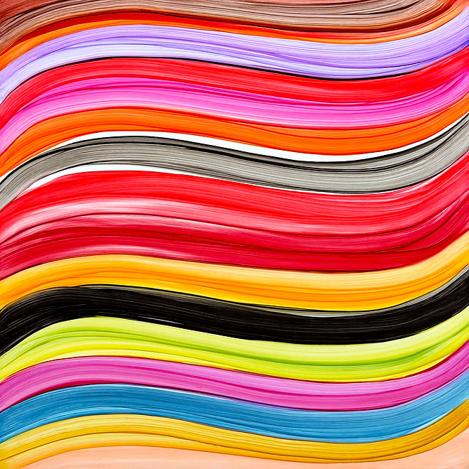Wavefield #393, after a Palette by Luca di Tomme (1330-1389), 2026, 12_ x 12_, 30cm x 30cm