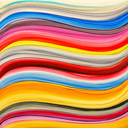 Wavefield #268, after Palettes by Elaine DeKooning, Hannah Hoch and Duska Ramic. 2025, 12_