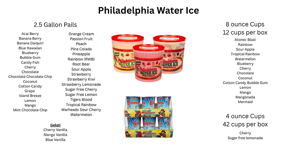 Philadelphia Water Ice