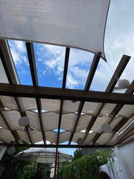 The canopy roof