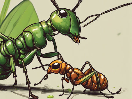 What can we learn from the ant and the grasshopper?