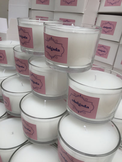 BRINDE EM VELAS PERSONALIZADAS